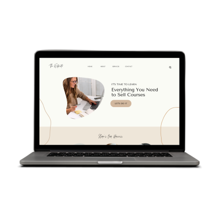 Minimalist Website Launch Computer Mockup Instagram Post